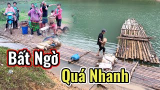 BẤT NGỜ Với Anh Em Hàng Xóm Đến Giúp Gđ 7 Mẹ Con Vận Chuyển Bột Đá Quá Nhanh  Tuyên Hà Giang [upl. by Sauder]