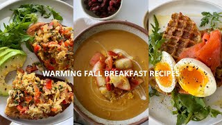 WARMING FALL 🍂 BREAKFAST BRUNCH RECIPES [upl. by Awhsoj94]