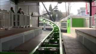 Ben 10 Ultimate Mission Front Row On Ride POV  Drayton Manor [upl. by Zsa]