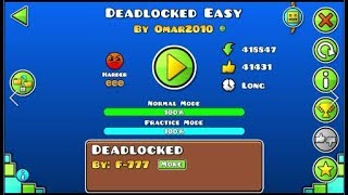 Geometry Dash  Deadlocked Easy by Omar2010 [upl. by Nnylirehs]