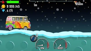 Hippie Ven in action  hill climb racing game Xmas action ven [upl. by Snowber375]