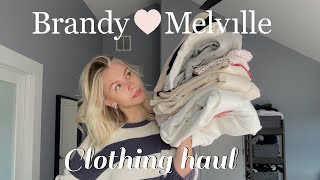 Brandy Melville haul from a Brandy model [upl. by Luba572]