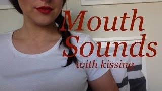 ASMR Mouth Sounds with kissing sounds and tongue clicking [upl. by Sofko233]