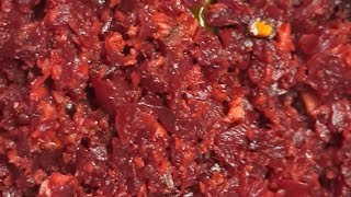 Beetroot poriyal  பீட்ரூட் பொரியல் கூட்டு foodlover cookingathome beetroot [upl. by Glaser]