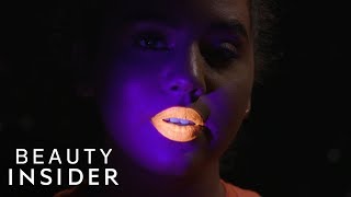 We Tried GlowInThe Dark Neon Lipstick [upl. by Gambrill]