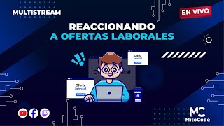 Reaccionando a ofertas laborales de programación 😯 [upl. by Spillihp]