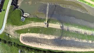 TYDD GOTE PUMPING STATION DREDGING WORK [upl. by Aikehs]