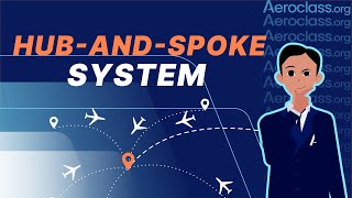 Hub and Spoke System in Airline Industry  Aeroclass Lessons [upl. by Malita446]