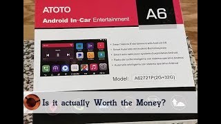 Are Android Head Units any Good Atoto A6 Review [upl. by Dowdell924]