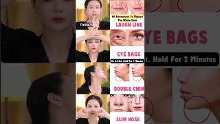 04 Movements To Tighten The Whole Face yoga facial facelift botox wrinkles antiaging shorts [upl. by Russel]