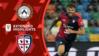 Udinese vs Cagliari Extended Highlights  Coppa Italia  CBS Sports Golazo [upl. by Lertnahs]