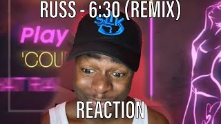 DIGGA DISSES 😨  Russ Millions  630 Remix ft Nito NB DoRoad Loski Lyric Video REACTION [upl. by Brit]