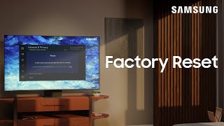 Reset your TV to factory default settings  Samsung US [upl. by Aala]