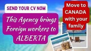 THIS AGENCY WILL BRING YOU TO CANADAWORK PERMIT SUPPORTSEND YOUR CV NOW [upl. by Ynnavoig]