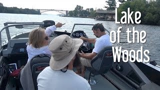 22 Tour of Kenora Lake of the Woods Ontario Canada by Boat The Boat Life daily Vlog [upl. by Adalai]