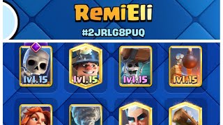 Remieli clash royale best miner wall breakers magic archer deck [upl. by Marve594]