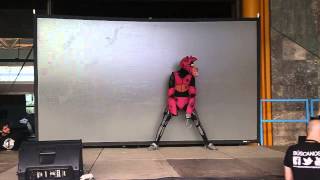 Concurso cosplay Gamepolis 2015  Foxy  Five Nights at Freddys FNAF mención especial [upl. by Peirsen858]