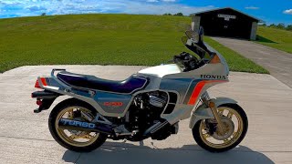 1982 CX500 Turbo POV Test Ride [upl. by Zabrina]