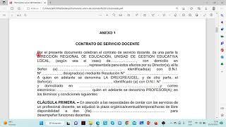 Como llenar los anexos para contrato docente 2023 [upl. by Chasse347]