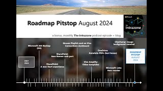 SharePoint roadmap pitstop August 2024 [upl. by Anaujik]