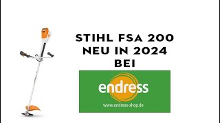 STIHL AkkuFreischneider FSA 200  AP System [upl. by Derdlim]