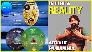 Is This World Real or an Illusion What is Purusha Prakriti Advaita Vedanta [upl. by Haleigh]