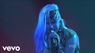 Lady Gaga  The Edge of Glory Live on American Idol [upl. by Ynottirb]