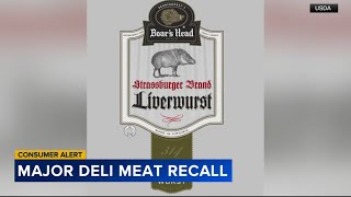 Boars Head readytoeat deli meats recalled amid multistate listeria outbreak [upl. by Neyud]