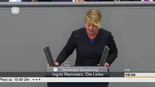 Ingrid Remmers DIE LINKE Strenge CO2Grenzwerte für Autos [upl. by Valer935]