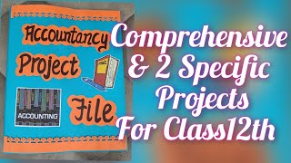 Comprehensive amp Specific Project Ratio  Cash flow Statement Accountancy Project for Class 12th [upl. by Leirol]