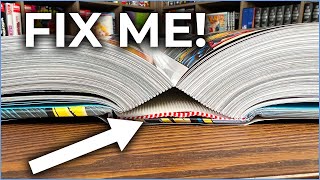 How to Fix the binding on a Omnibus or Hardcover [upl. by Erek]