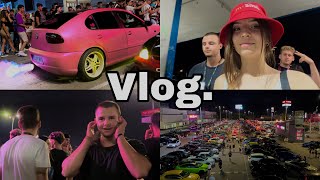 mini vlog  Noche de brum brum 🏎️♡ [upl. by Aititel]