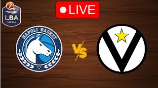 🔴 Live Basket Napoli vs Virtus Bologna  Live Play By Play Scoreboard [upl. by Nawd616]