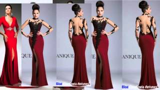 90 modelos de vestidos longo vermelho [upl. by Anerec]