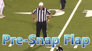 FarSide High School Football Official Throws Flag For Encroachment Not False Start [upl. by Esyle]