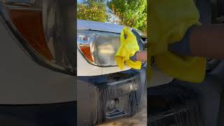 Easy DIY headlight Restoration with the Sylvania Kit [upl. by Aniale653]