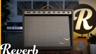 Magnatone Panoramic Stereo 2x10 Combo Amplifier  Reverb Demo [upl. by Stine209]