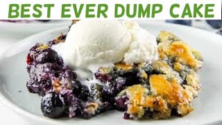 How To Make A Pineapple Blueberry Dump Cake  Easy Dump Cake Recipe [upl. by Sackville]