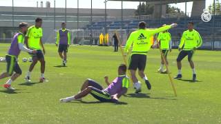 Cristiano Ronaldo completed Mondays training session with the group [upl. by Sams505]