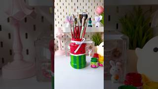 DIY Brush Holder shortviral art artshorts diycraft diyideas acrylicpainting [upl. by Calderon]