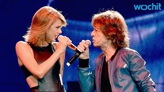 Taylor Swift Mick Jagger Sing Satisfaction in Nashville [upl. by Llednek]