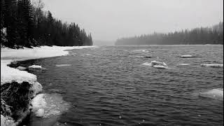 Abitibi River  Cochrane Ontario  April 15th 2022 [upl. by Adar]