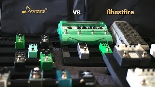 BEST and CHEAPEST PEDALBOARD options on AMAZON Donner vs VangoaGhostfire [upl. by Eceertal]