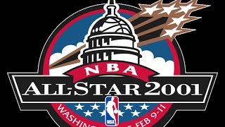 NBA AllStar Game 2001 Montes amp Daimiel [upl. by Himelman143]