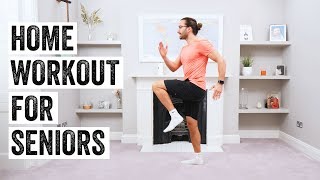 10 Minute Home Workout For Seniors  The Body Coach TV [upl. by Anayrb]