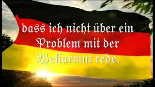 Deutsche Nationalhymne mit Text und Gesang [upl. by Novahs813]