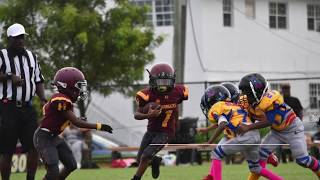 Ashton Smith 7u 2019 football Highlights [upl. by Hailat516]