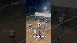 Rally 😱power jump serve😲Defence😳 volleyball volleydonor volley shorts viralvideo football [upl. by Huppert]