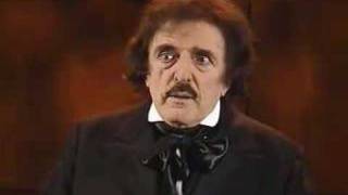 John Astin Reads The Raven By Edgar Allan Poe [upl. by Patman159]