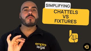 What are Chattels v Fixtures SIMPLIFIED for Queensland property [upl. by Akinnej]